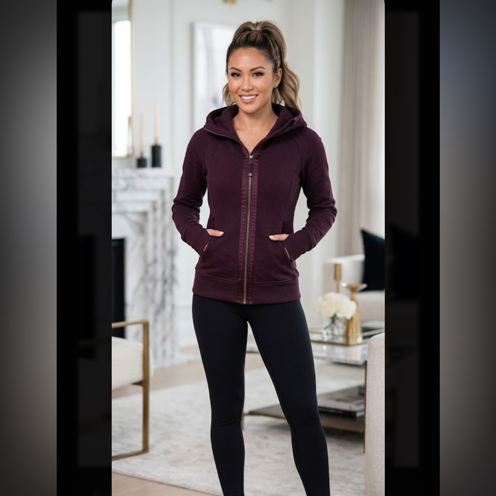 lululemon athletica Women's Sweater in Dark Purple